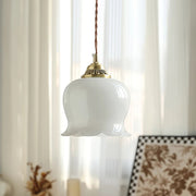 Dashing Flora Glass Pendant Light