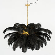 Modern Organic-Plume Luxe Chandelier