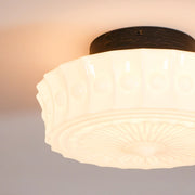 Classic Manor Glass Ceiling Lamp