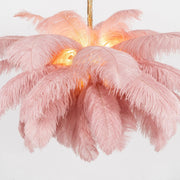 Modern Organic-Plume Luxe Chandelier