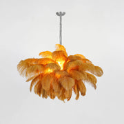 Modern Organic-Plume Luxe Chandelier