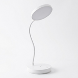 Eye-Care Round Touch Table Lamp 5W Dimmable USB Charging 3 Color Temperature