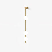 Refined Linea Orb Brass Wall Lamp