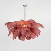 Modern Organic-Plume Luxe Chandelier