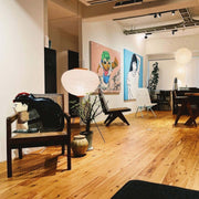 Oriental Round Paper Shade Lamp