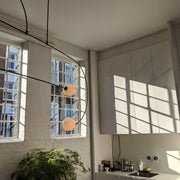 Conceptual Curve Glow Pendant Light