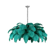 Modern Organic-Plume Luxe Chandelier