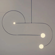 Conceptual Curve Glow Pendant Light