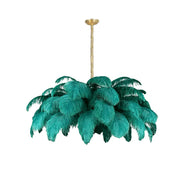 Modern Organic-Plume Luxe Chandelier