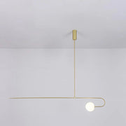 Conceptual Curve Glow Pendant Light