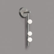 Modern Linear Brass Glass Wall Light