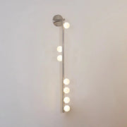 Modern Linear Brass Glass Wall Light