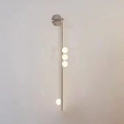 Modern Linear Brass Glass Wall Light