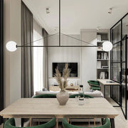 Conceptual Curve Glow Pendant Light