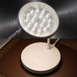 Eye-Care Round Touch Table Lamp 5W Dimmable USB Charging 3 Color Temperature