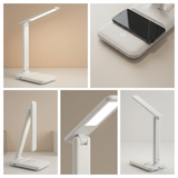 Touch Dimmable Eye-Care Desk Lamp 3 Color Modes USB Rechargeable Night Light