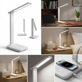 Touch Dimmable Eye-Care Desk Lamp 3 Color Modes USB Rechargeable Night Light